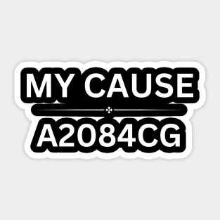 "MY CAUSE" – Stand for the Cause Sticker